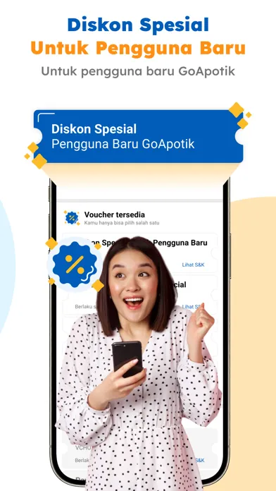 ภาพหน้าจอของ GoApotik: #ApotekTapiOnline
